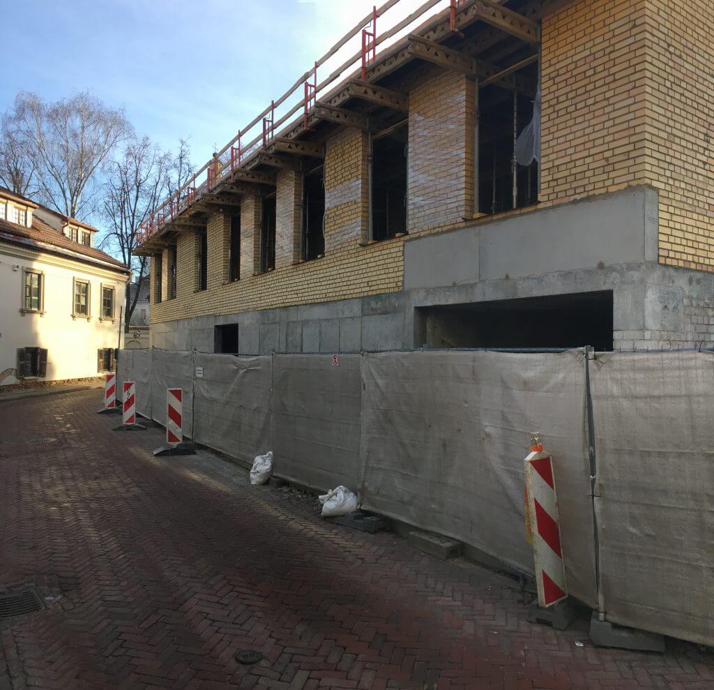 Šv. Mikalojaus g. 9 (Šv. Mikalojaus g. 9) - Hotel - construction photos