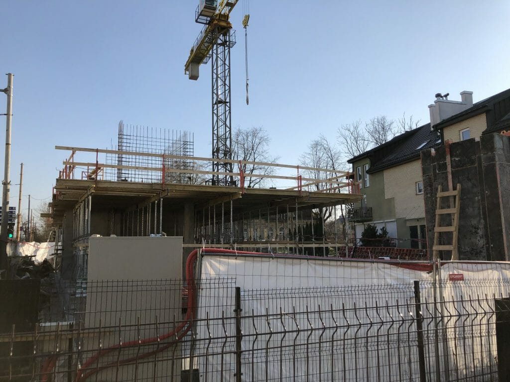 Žvėryno lapės (Lapių g. 3) - Daugiabutis - statybų nuotraukos