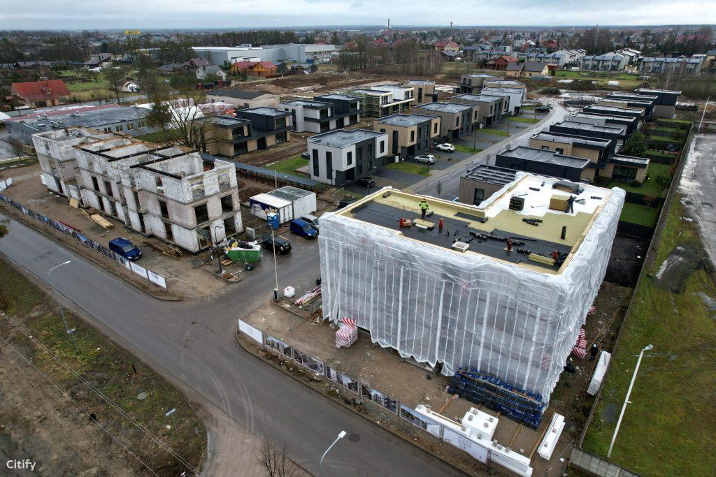 Ąžuolio namai 2 etapas (Povilo Revento g.) - Daugiabutis - statybų nuotraukos