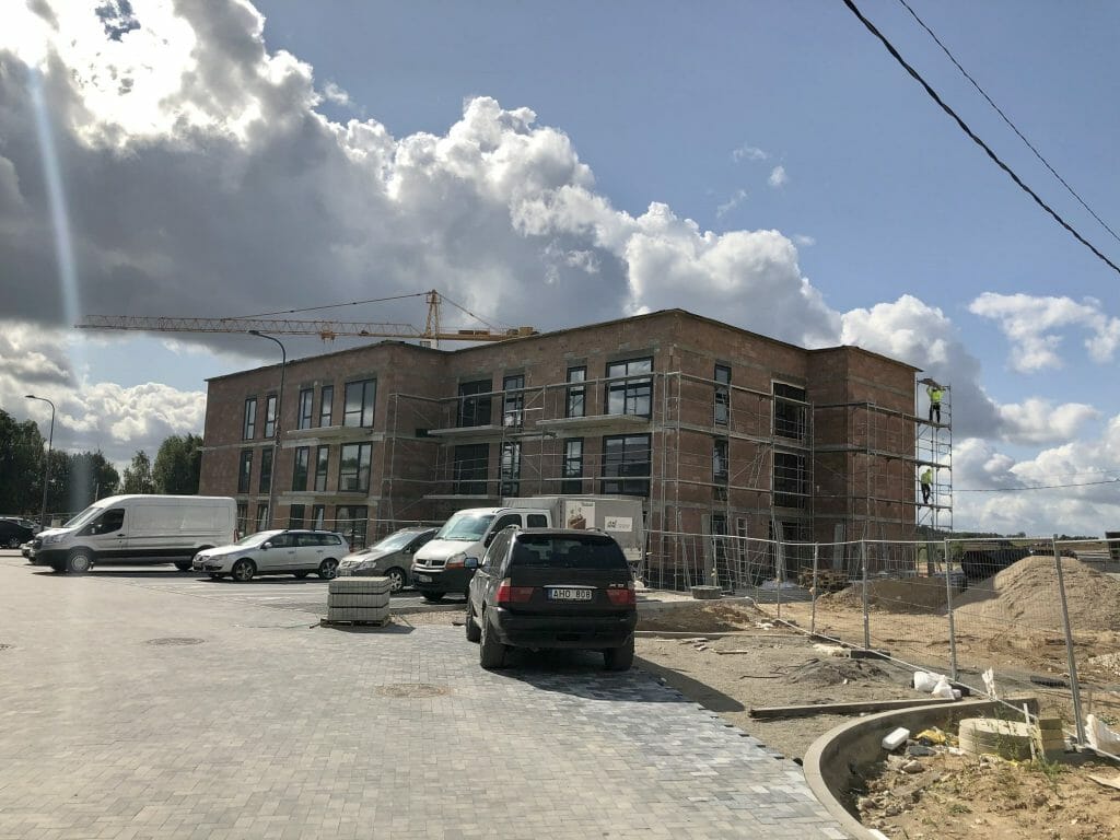 Gilužio rivjera 2 etapas (Gilužio g. 51, 61) - Multi apartment - construction photos