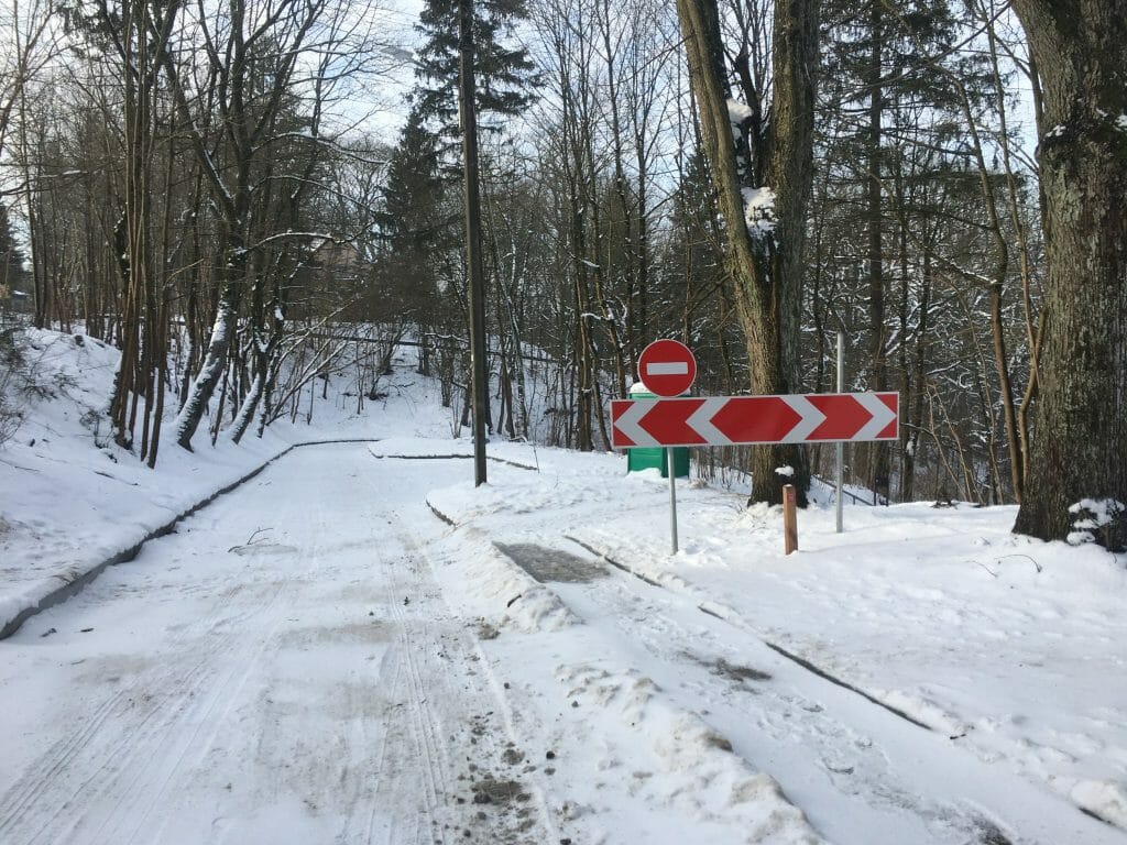 Tuputiškių serpantino rekonstrukcija (Žiedų g.) - Kelias - statybų nuotraukos