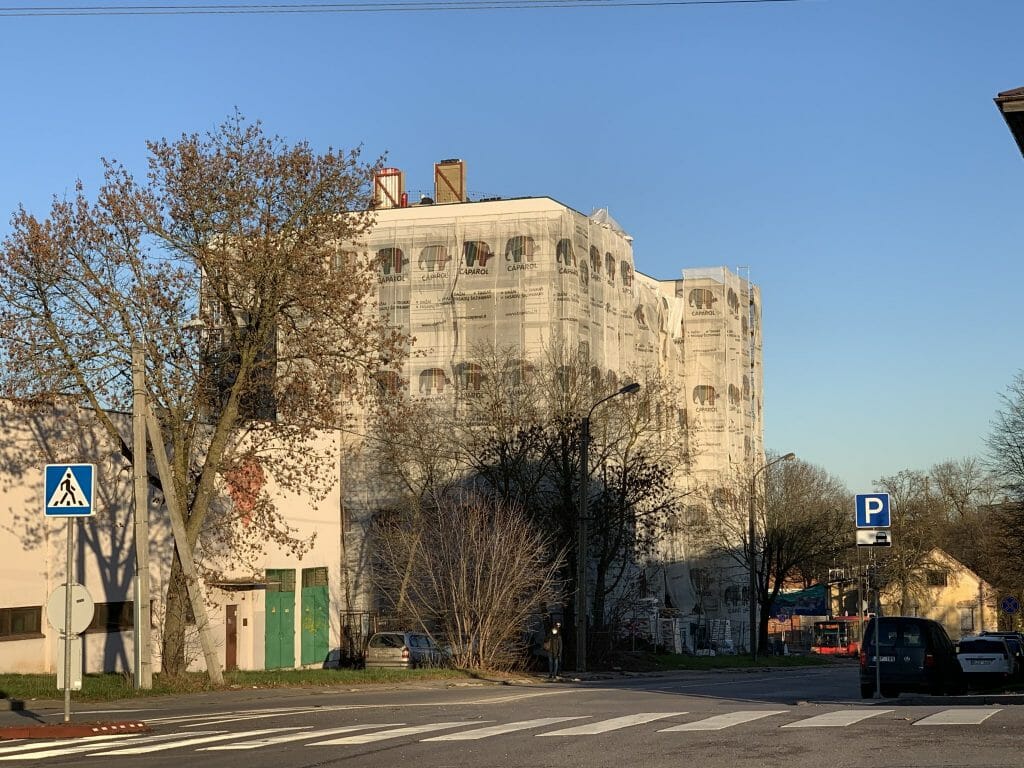 Storyline (Algirdo g. 85) - Multi apartment - construction photos