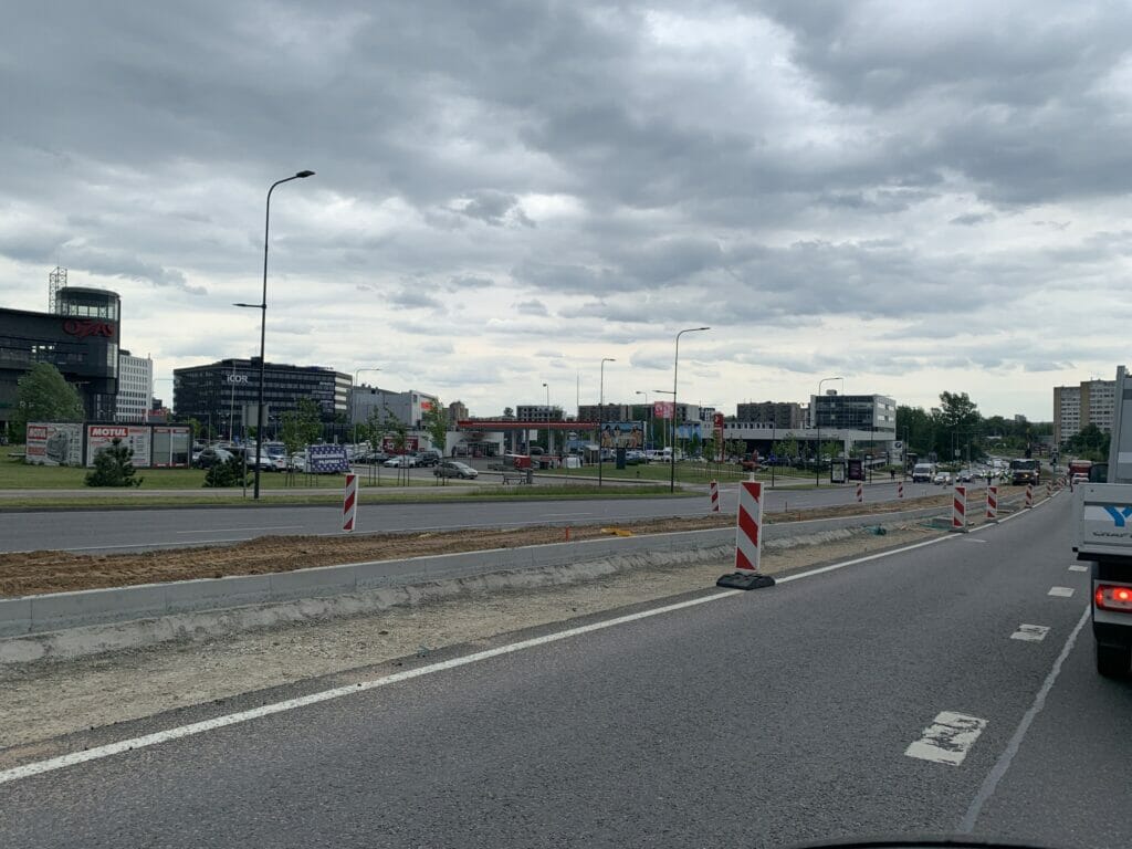 Ozo g. A juosta tarp Gelvonų ir Kernavės g. (Ozo g.) - Street - construction photos