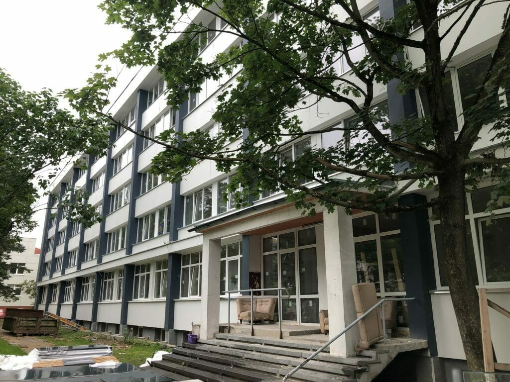 ST.41 (Studentų g. 41) - Co-living, Lofts - construction photos