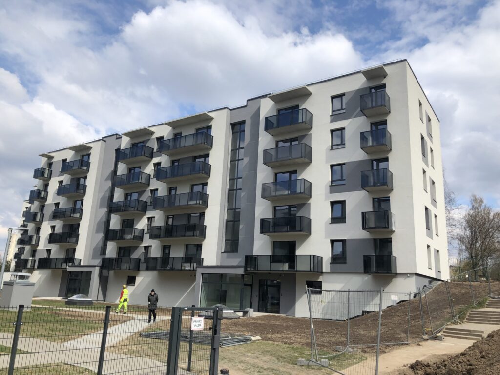 Kavoliuko 14 (A. P. Kavoliuko g. 14) - Multi apartment - construction photos
