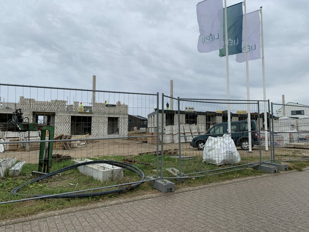 Liepų terasos | 1 etapas (A, B namai) (Arimų g. 64) - Multi apartment - construction photos