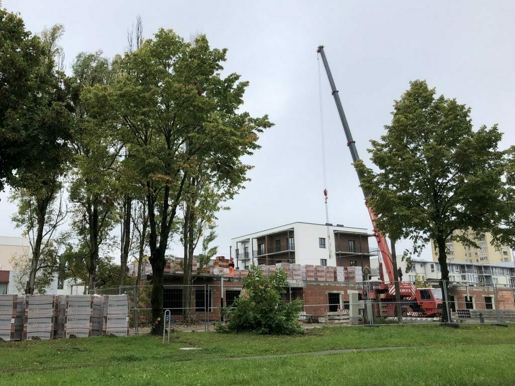 Naujoji Dainava 2 etapas (Garažų g. 23) - Multi apartment - construction photos