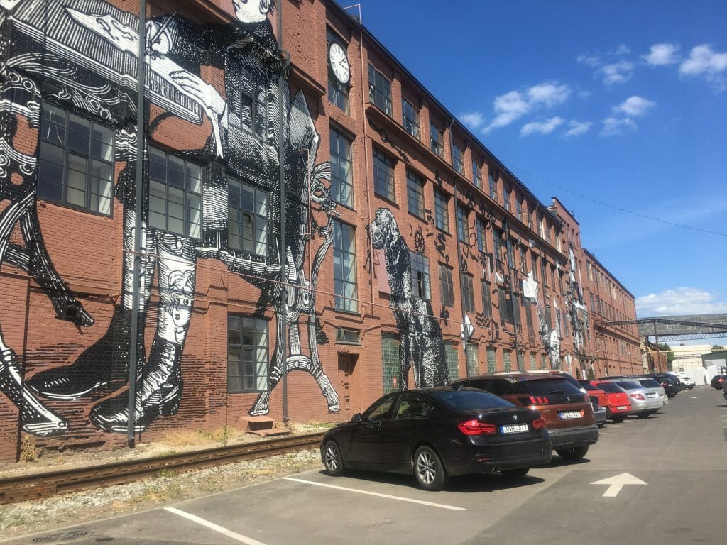 Drobės fabrikas (Drobės g. 62) - Office center - construction photos