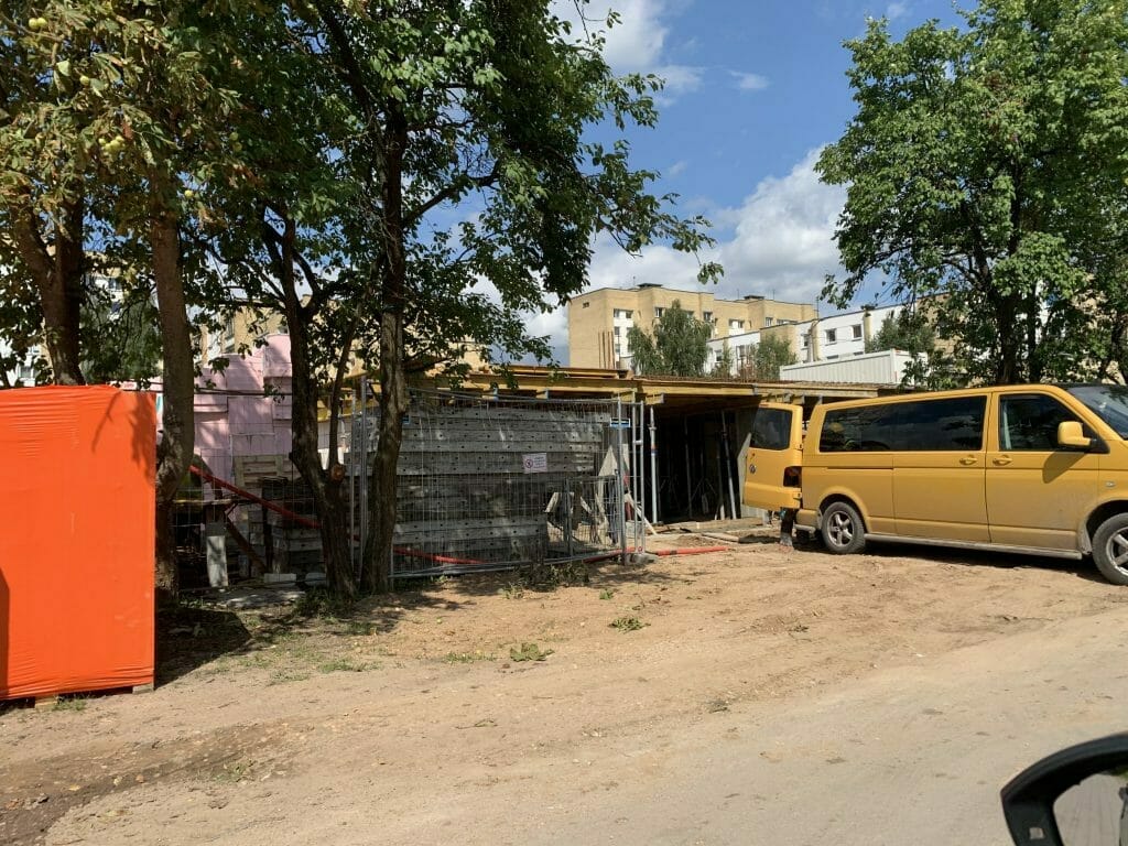 Du žaibai (Žaibo g. 14A) - Multi apartment - construction photos