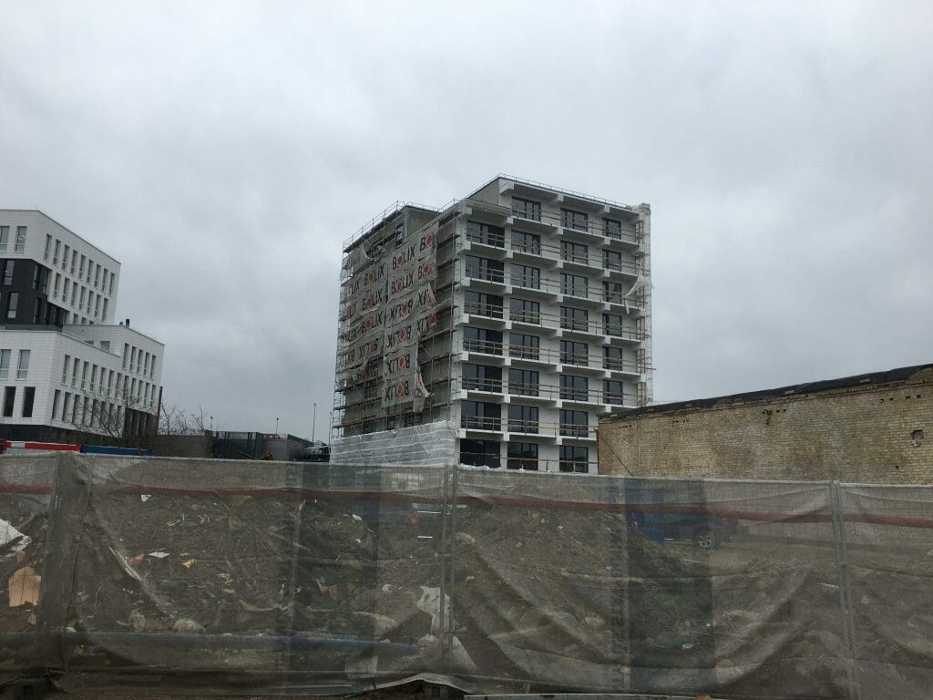 K9A (Kareivių g. 9A) - Multi apartment - construction photos