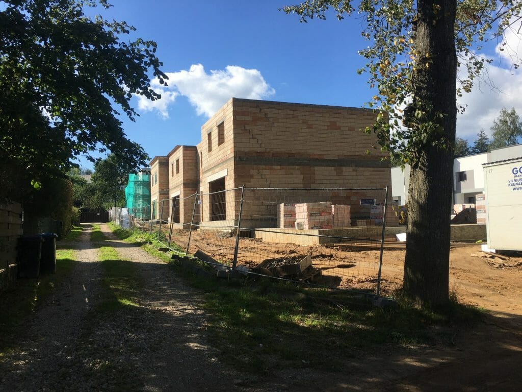 Džiaugsmo slėnis (Stasio Lozoraičio g. 35, 37, 39, 41, 45, 47, 49, 51) - Row housing - construction photos