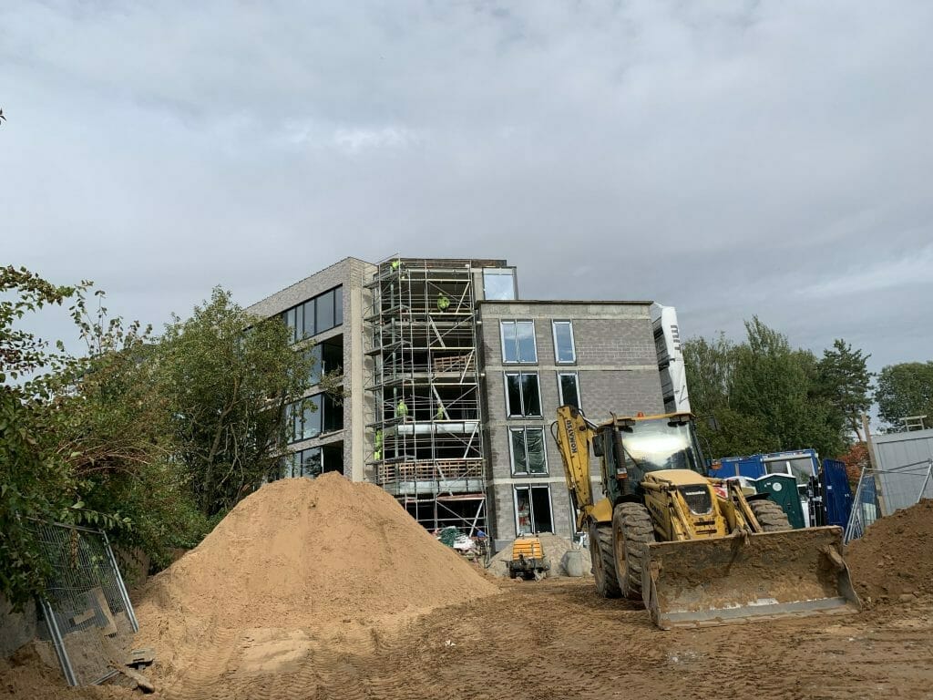 Gelvonų terasos (Gelvonų g. 1B) - Multi apartment - construction photos