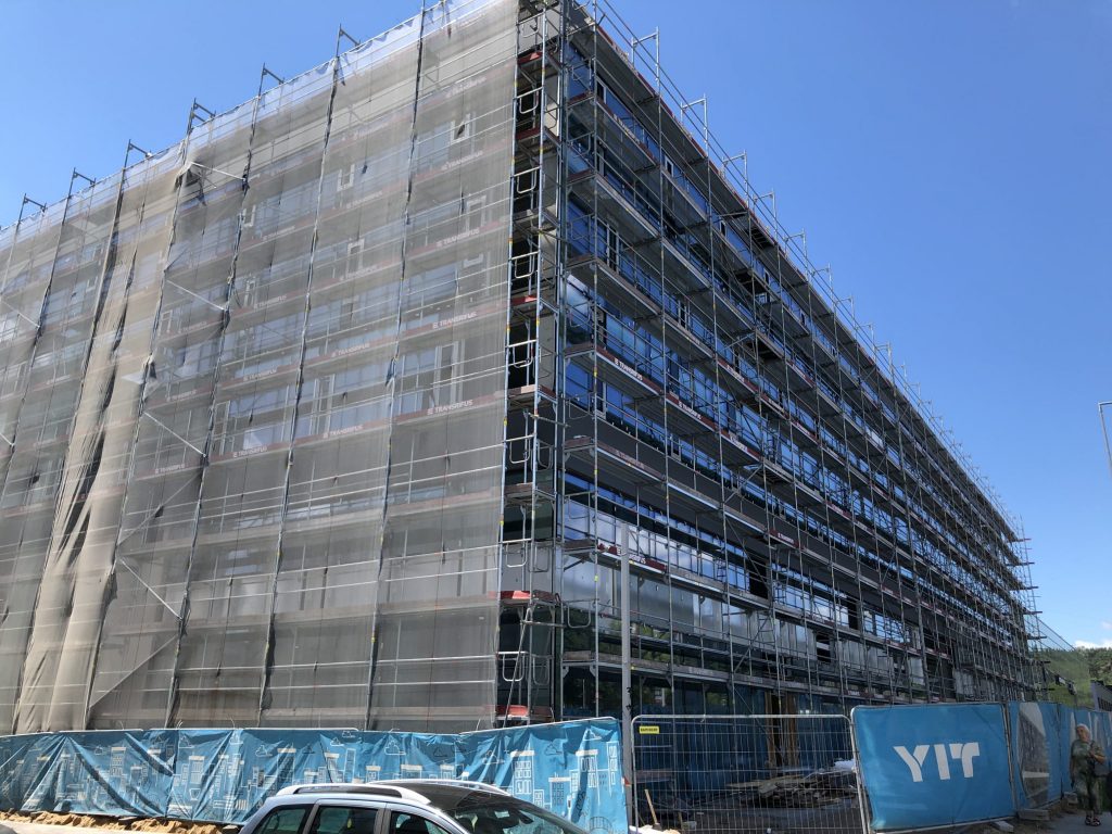 Žalgirio 112 (Žalgirio g. 112) - Biroju centrs - būvdarbu attēli