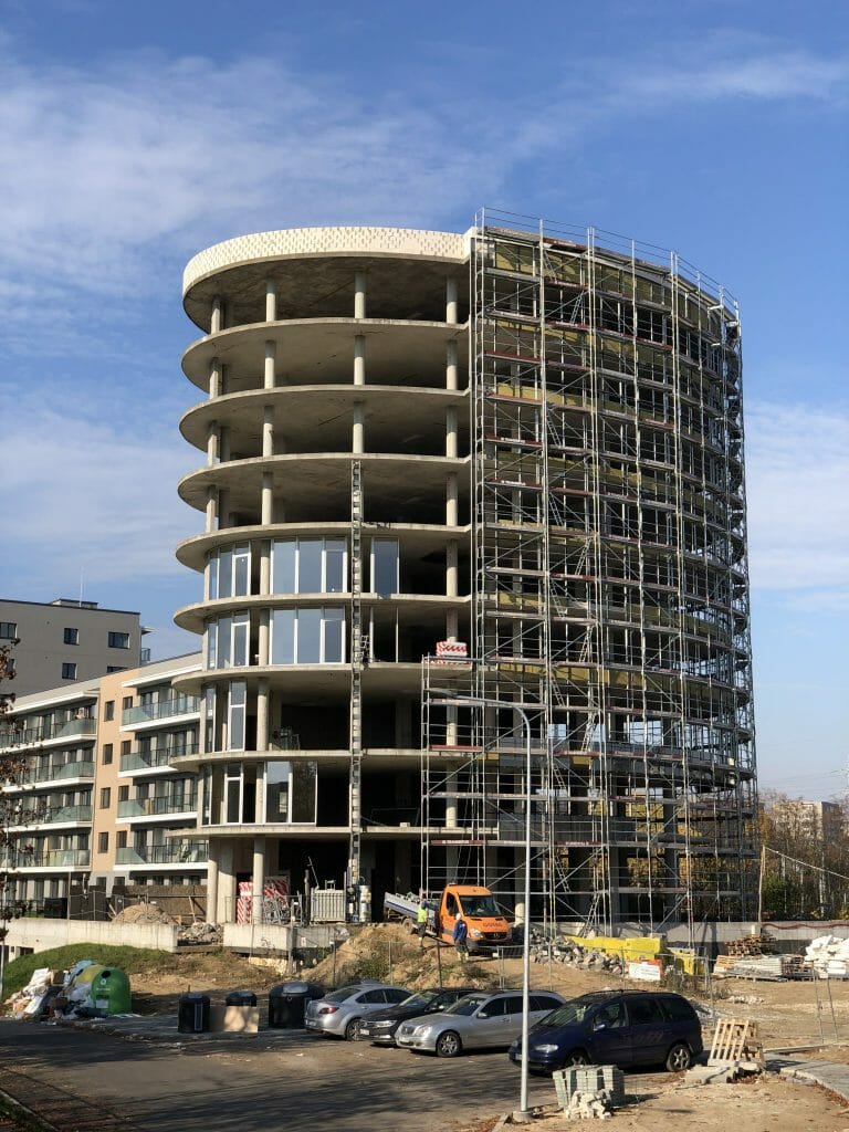 Laisvės 78B verslo centras (Laisvės pr. 78B) - Büroohoone - ehituse fotod