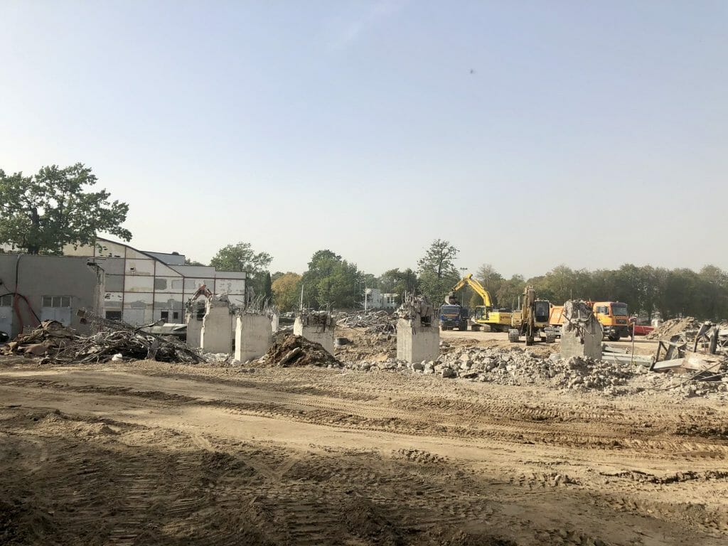 Dariaus ir Girėno stadionas (Perkūno al. 5) - Sports arena - construction photos