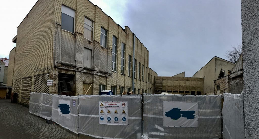 Lietuvos nacionalinis dramos teatras (Gedimino pr. 4) - Cultural center - construction photos