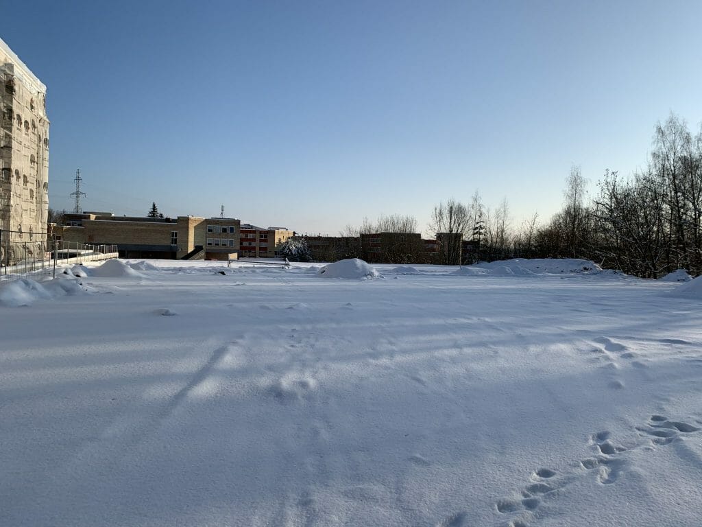 Sporto aikštynai Ozo g. (Ozo g. 39B) - Spordiväljak - ehituse fotod