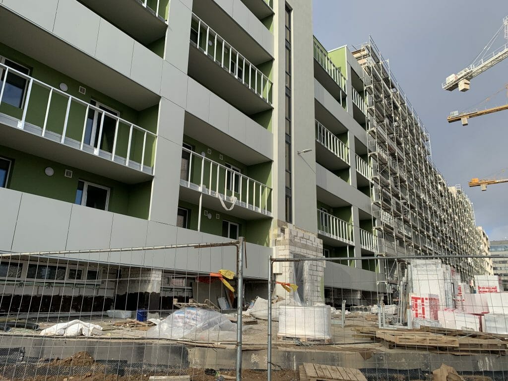 K17 (Kernavės g. 15, 17) - Multi apartment - construction photos