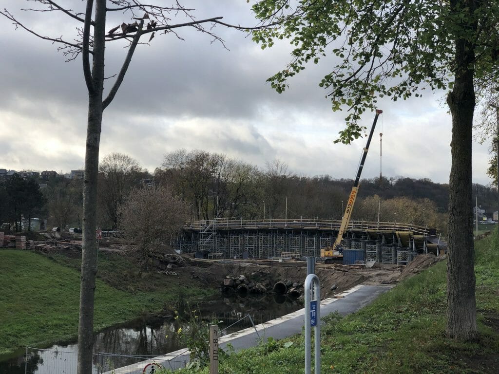 Nemuno salos tiltas (1) (Nemuno salos parkas) - Bridge - construction photos