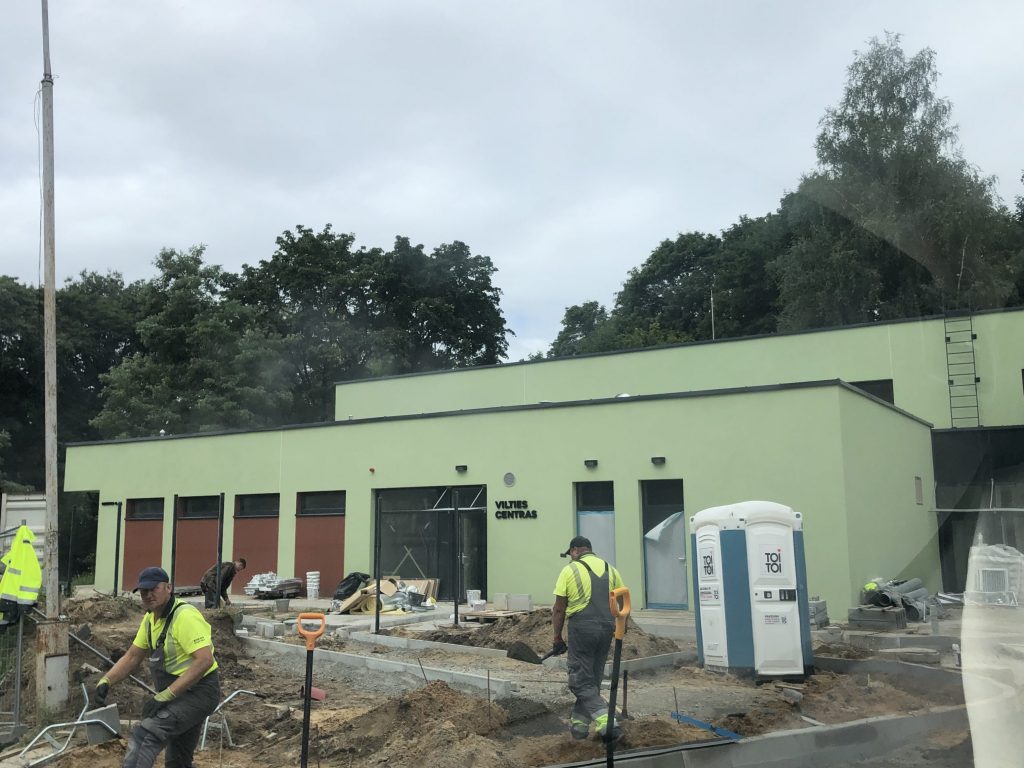 Vilties centras Gardino g. (Gardino g. 2A) - Specialized care center - construction photos