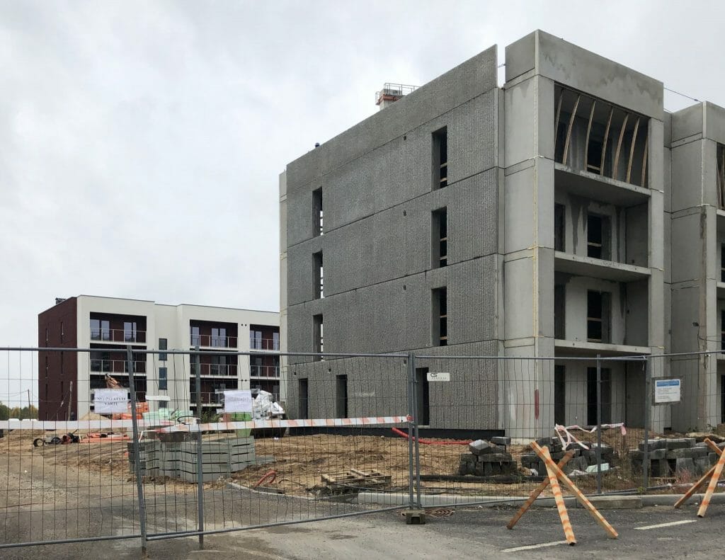 Naujoji Pilaitė 12 kvartalas (Tolminkiemio g. 37) - Multi apartment - construction photos