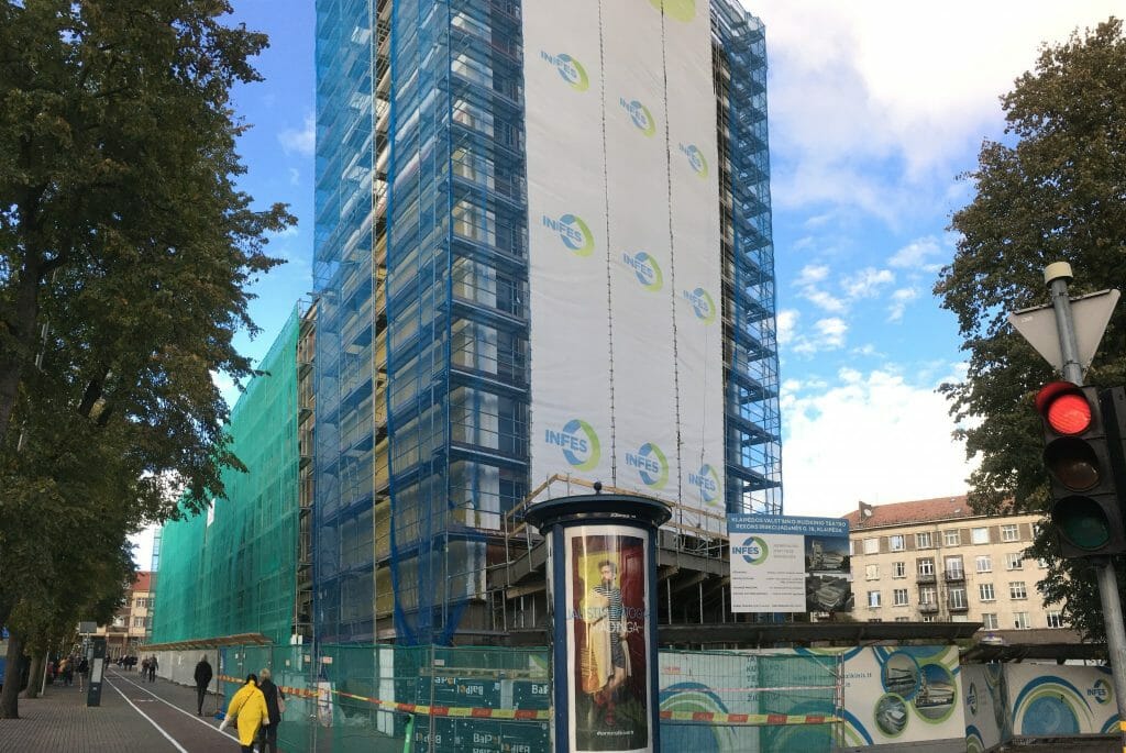 Klaipėdos muzikinis teatras (Danės g. 19) - Cultural center - construction photos