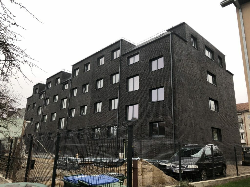 Tvirtovės 83 (Tvirtovės al. 83) - Daugiabutis - statybų nuotraukos