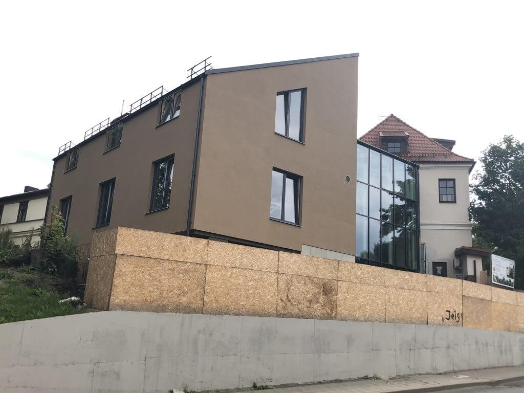 Pal. kun. Mykolo Sopočkos hospiso vaikų skyrius (Rasų g. 4) - Specialized care center - construction photos