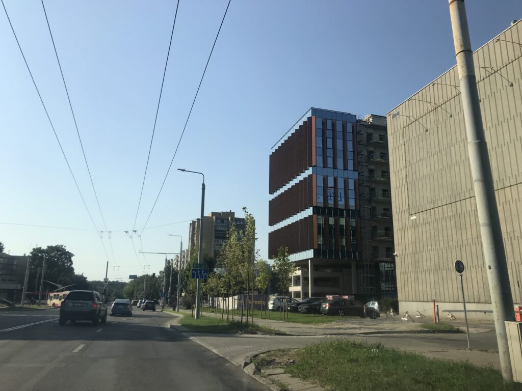 S28 (Savanorių pr. 28) - Office center - construction photos