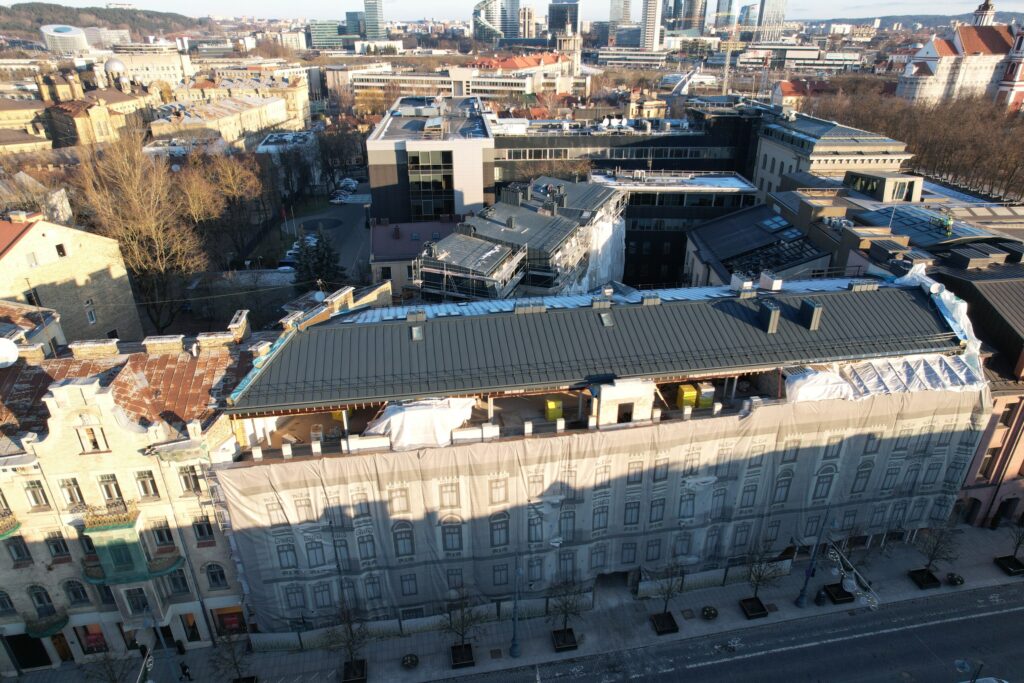 Gedimino 37 (Gedimino pr. 37) - Multi apartment - construction photos