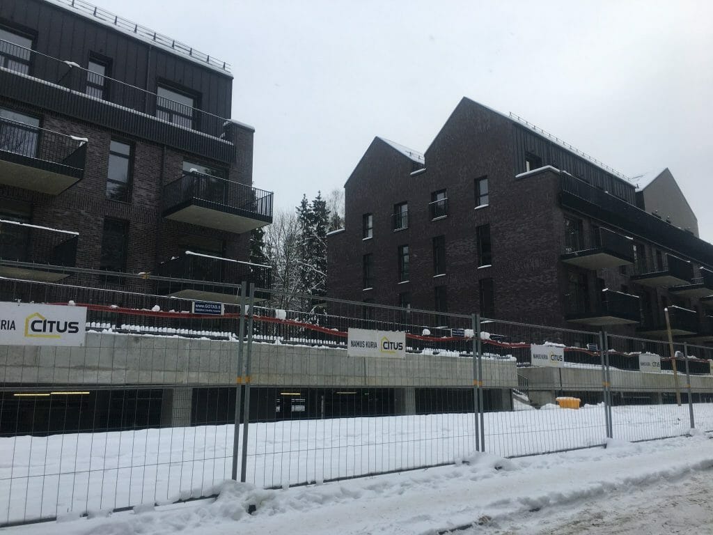 Miško ardai 1 etapas (Burbiškių g. 6) - Multi apartment - construction photos