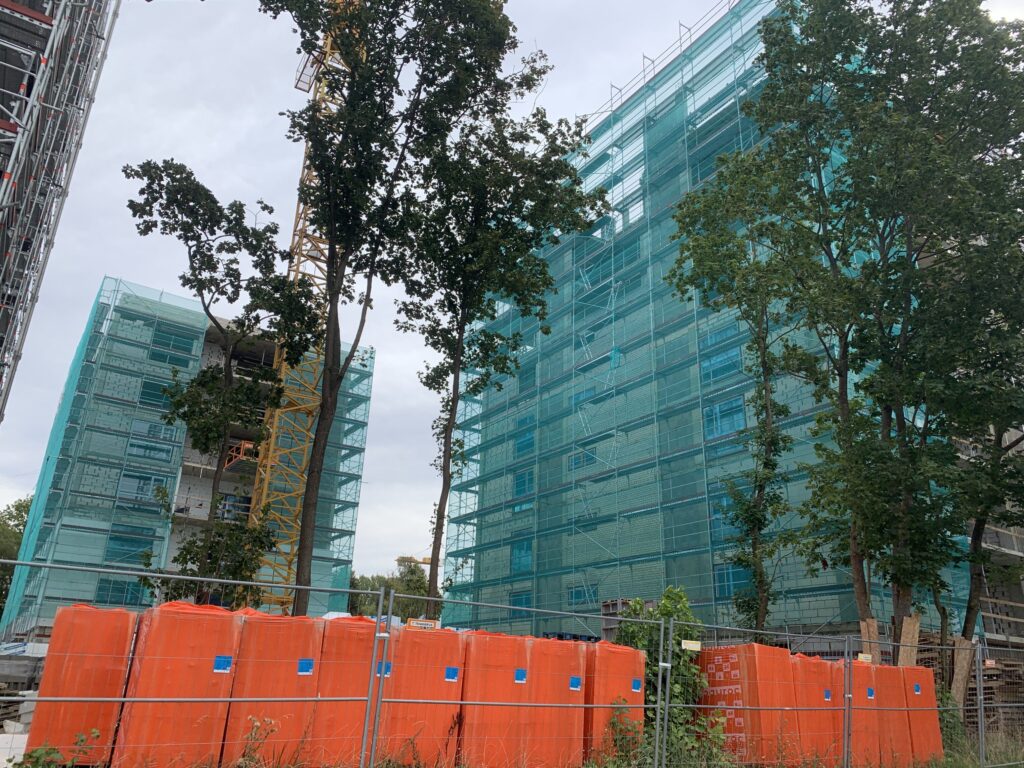 O5 NAMAI (Žeimenos g. 82) - Multi apartment - construction photos