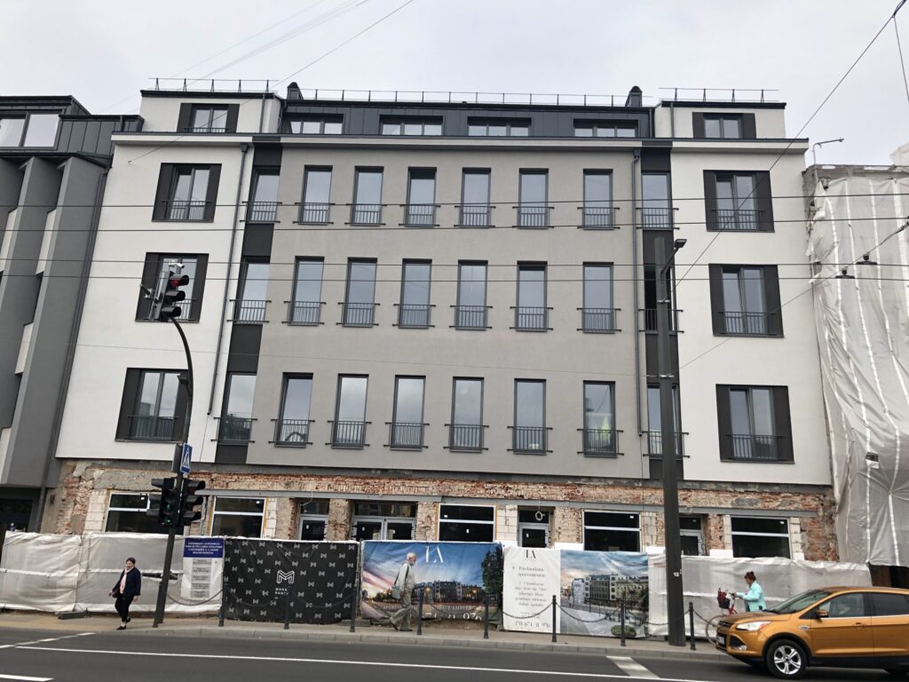 LA AVENUE (E. Ožeškienės g. 3) - Multi apartment - construction photos