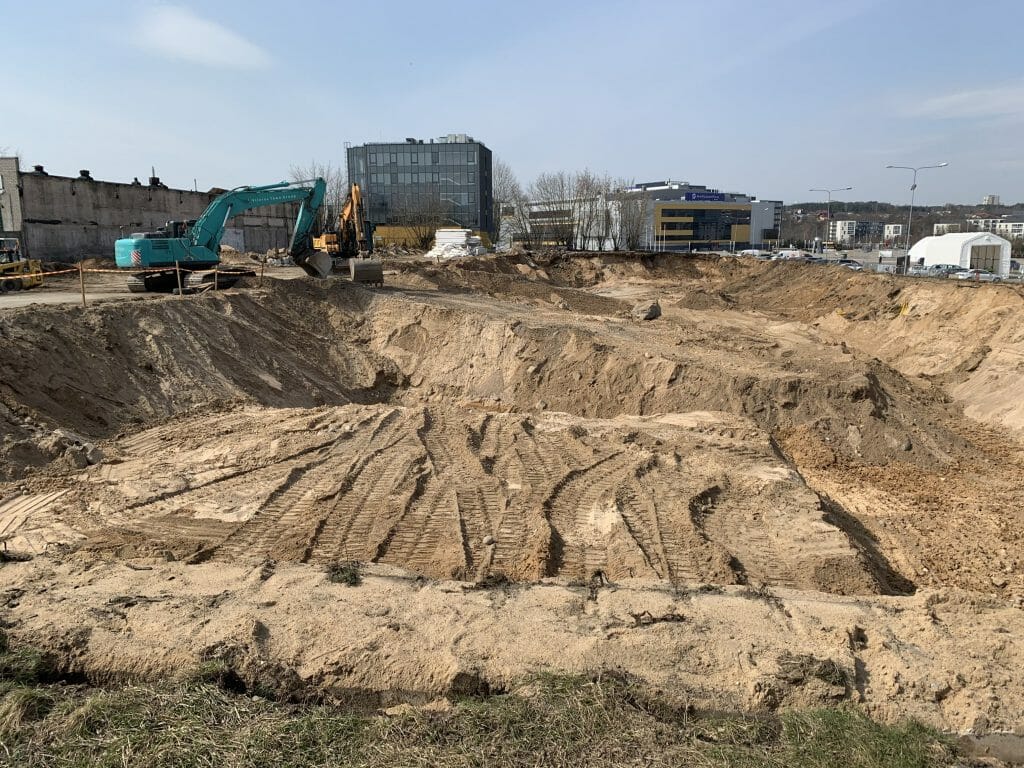 Ozo gama (Kalvarijų g. 204B) - Viešbutis, Daugiabutis - statybų nuotraukos