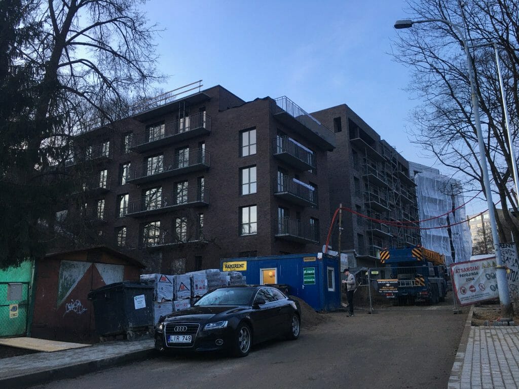 Kanso (Polocko g. 56) - Multi apartment - construction photos