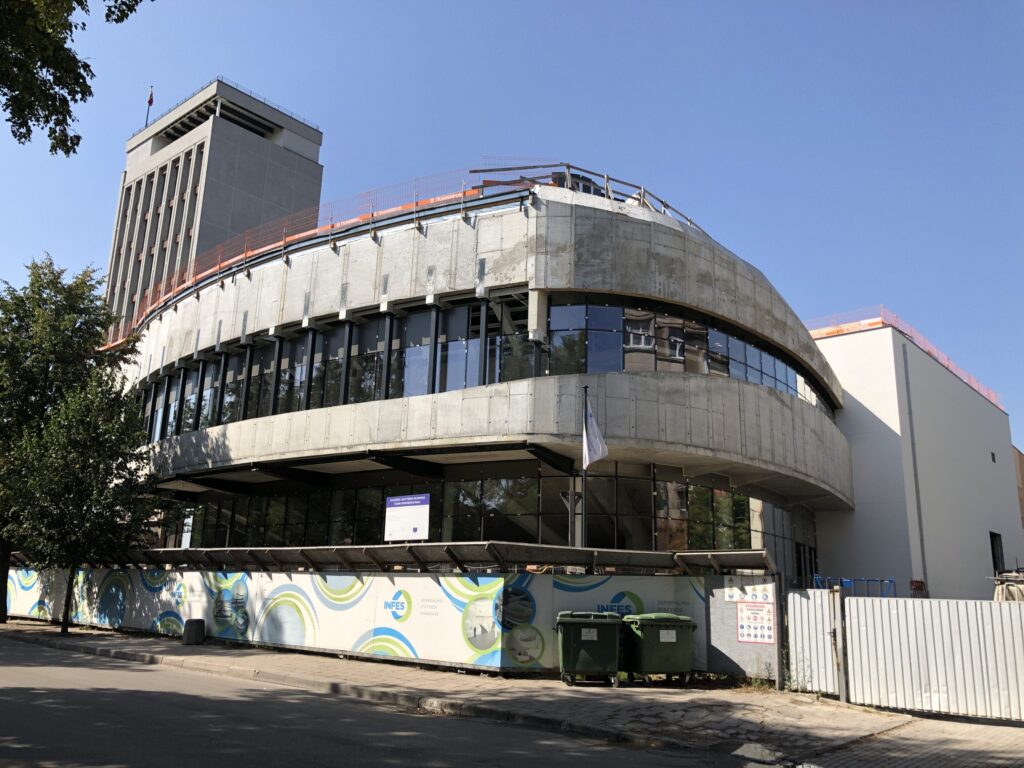 Klaipėdos muzikinis teatras (Danės g. 19) - Cultural center - construction photos
