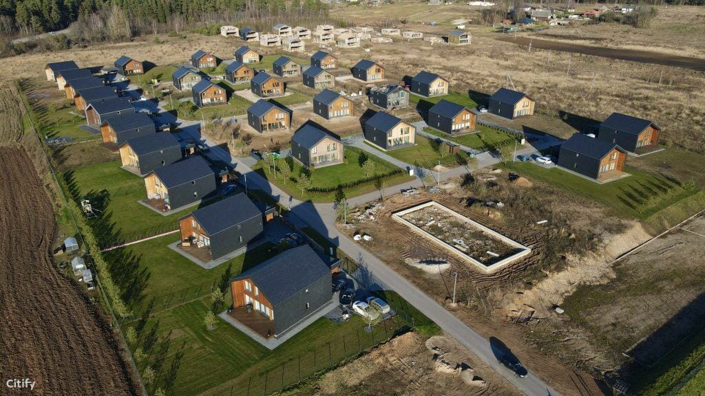 Akmenvilis (Šaltalankių g. 1) - Rindu mājas - būvdarbu attēli