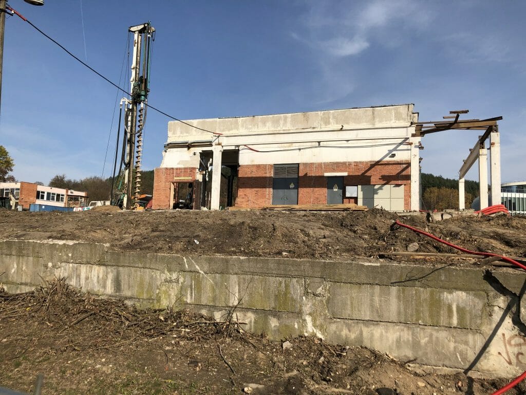 CORE (Ukmergės g. 126) - Office center - construction photos