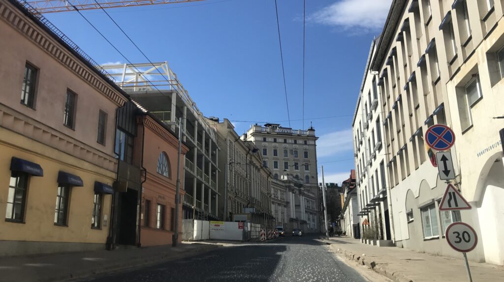 Lietuvos draudimo administracinis B10 (J. Basanavičiaus g. 10) - Multi apartment, Office center - construction photos