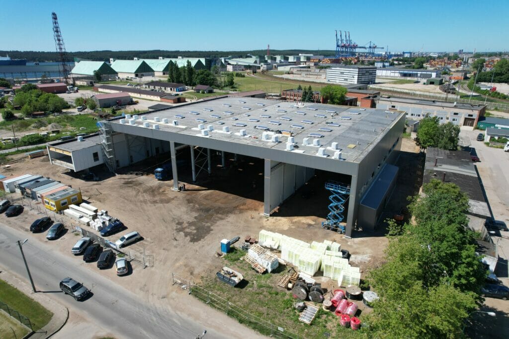 Senoji Smiltelės g. 7 (Senoji Smiltelės g. 7) - Light manufacturing - construction photos