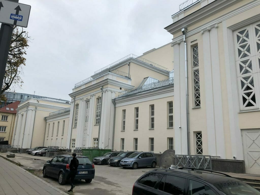 Kauno valstybinio muzikinio teatro remontas (Laisvės al. 91) - Kultuurikeskus - ehituse fotod