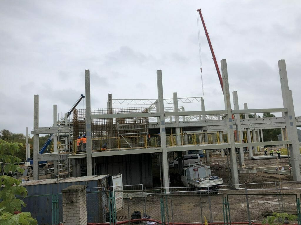 Kauno baldų gamykla 1 etapas (Drobės g. 68) - Light manufacturing - construction photos