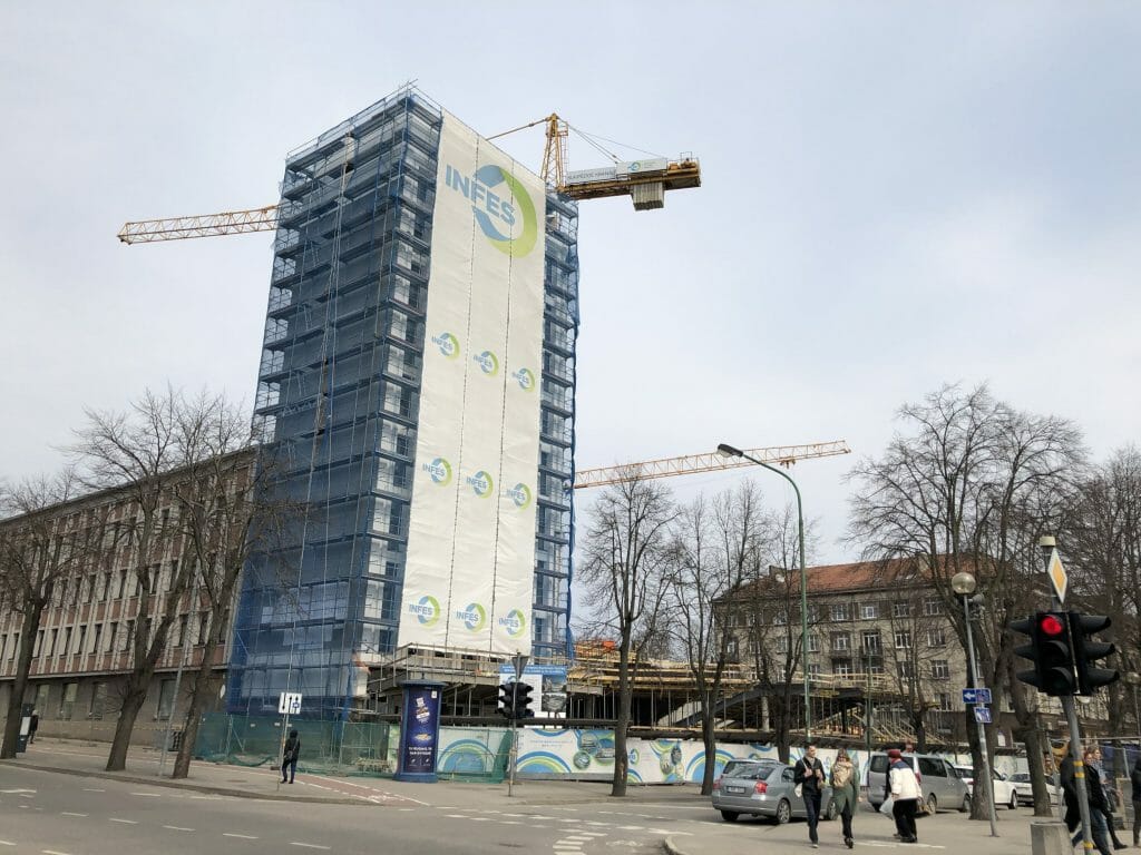 Klaipėdos muzikinis teatras (Danės g. 19) - Cultural center - construction photos