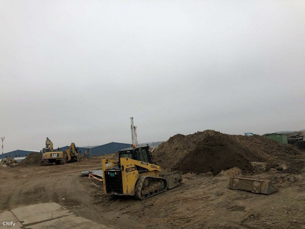 DHL siuntų terminalas Rodūnios kel. (Rodūnios kel. 2) - Warehouse / Distribution center - construction photos