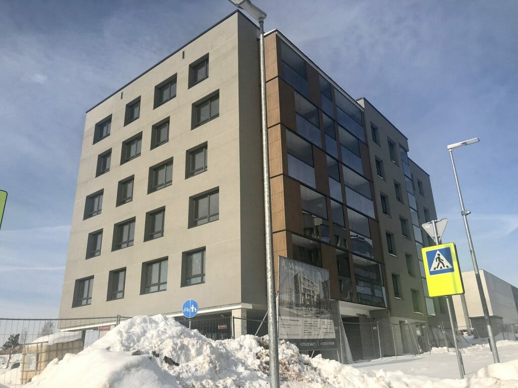 Martyno namai 2 (M. Mažvydo g. 25, 27, L. Rėzos al. 6) - Multi apartment - construction photos