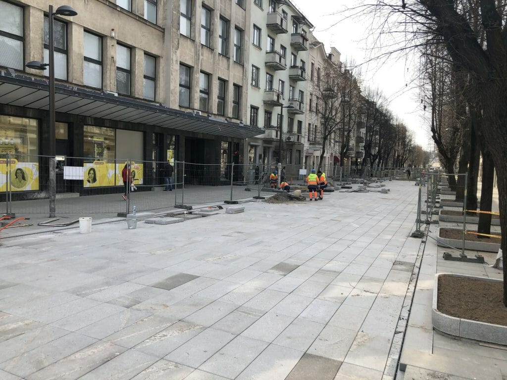 S. Daukanto g. rekonstrukcija (S. Daukanto g.) - Gatvė - statybų nuotraukos