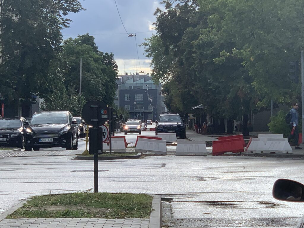 Ramaus eismo T. Ševčenkos g. (T. Ševčenkos g.) - Street - construction photos