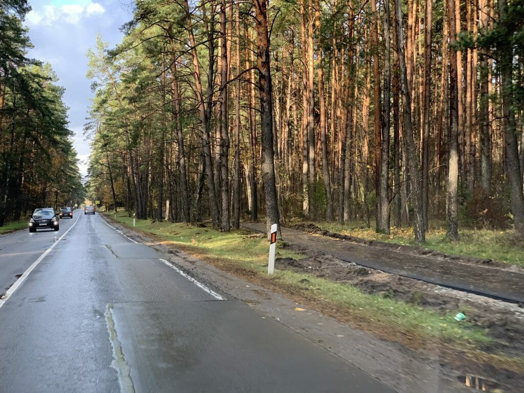 Nemenčinės pl. dviračių takas (Nemenčinės pl.) - Bike path - construction photos