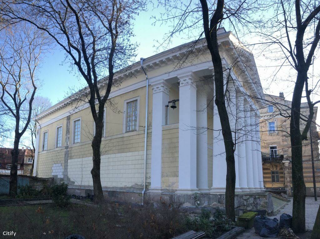 Evangelikų Reformatų bažnyčios komplekso rekonstrukcija (Pylimo g. 18) - Cultural center - construction photos