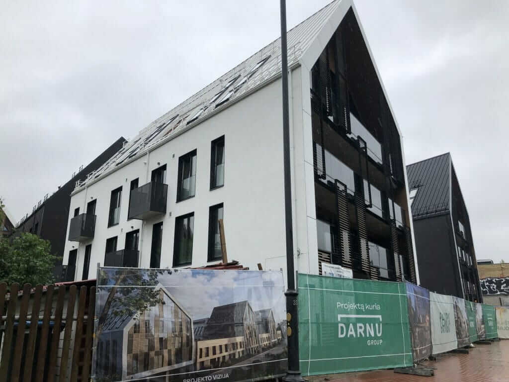 PAUPYS 7 etapas (Aukštaičių g. 19, Paupio g. 50) - Multi apartment - construction photos